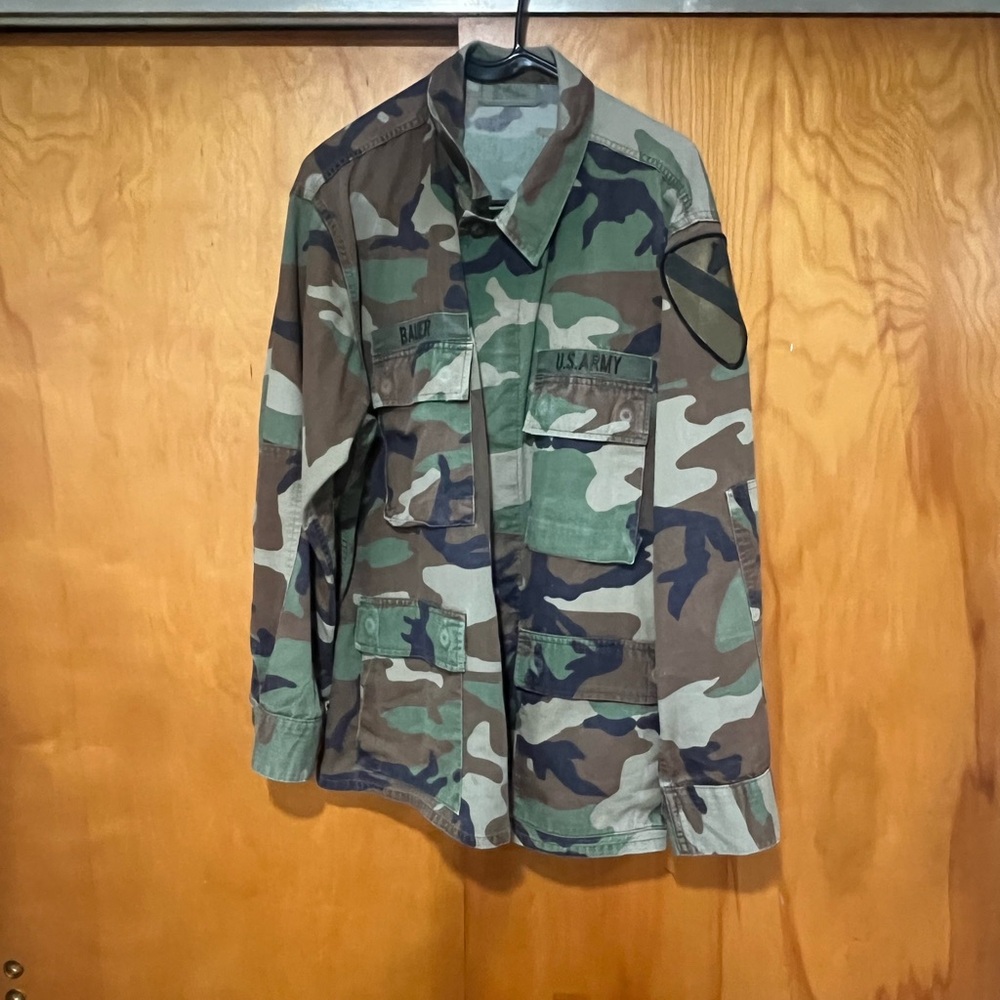 Original U.S. 1st Calvary Division Battle Dress Uniform